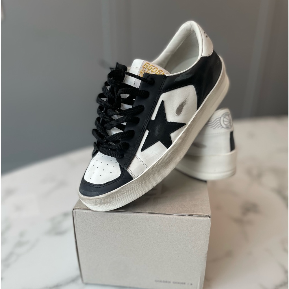Golden Goose Stardan Low Top Sneaker black & White (size 38)